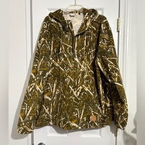 Timberland Green and Brown Camouflage Jacket
